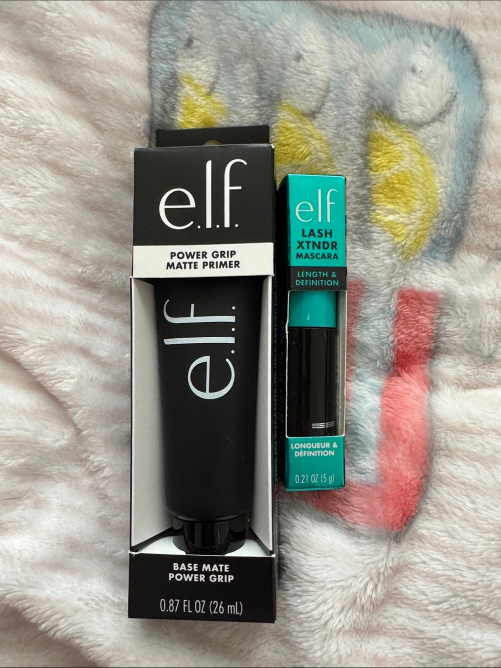 elf Power Grip Matte Primer + Lash Xtndr Mascara